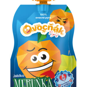 OVOCŇÁK pyré Jablko - Meruňka 120g