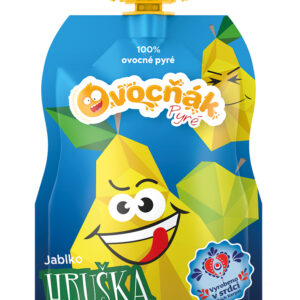 OVOCŇÁK pyré Jablko - Hruška 120g