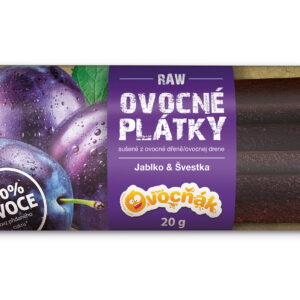 OVOCŇÁK ovocné plátky Švestka 20g