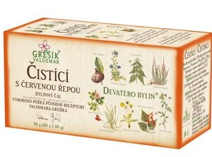 GREŠÍK Čaj Devatero bylin Čistící 20 n.s.