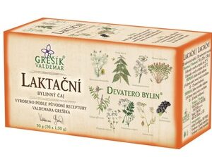 GREŠÍK Čaj Devatero bylin Laktační 20 n.s.