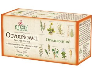 GREŠÍK Čaj Devatero bylin Odvodňovací 20 n.s.