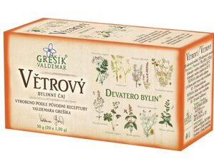 GREŠÍK Čaj Devatero bylin Větrový 20 n.s.
