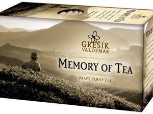 GREŠÍK černý čaj Memory of Tea 20 n.s.