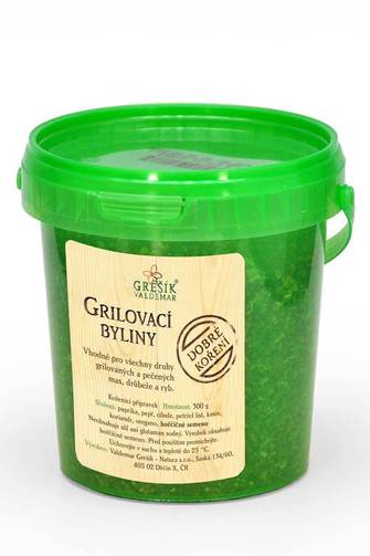 GREŠÍK Dobré koření Grilovací byliny 300 g GREŠÍK Dobré koření Grilovací byliny 300 g