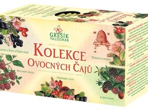 GREŠÍK Kolekce Ovocných čajů 5x4ks