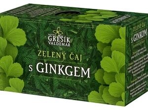 GREŠÍK Zelený čaj s ginkgem 20 n.s.