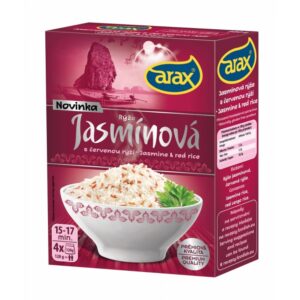 ARAX Varné sáčky - Rýže jasmínová s červenou rýží 480 g