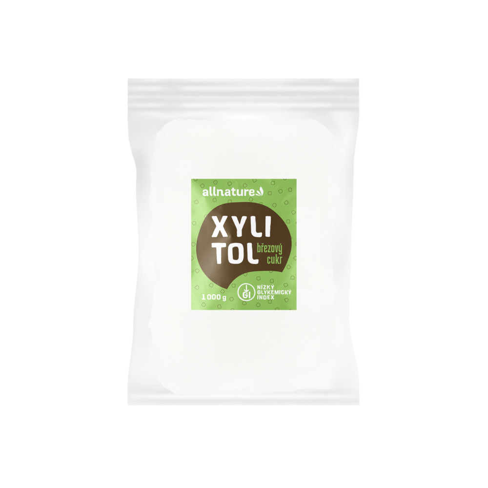 Allnature Xylitol - březový cukr 1000 g Allnature Xylitol - březový cukr 1000 g
