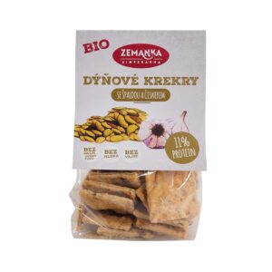 Zemanka Bio krekry s dýňovým semínkem a česnekem 100 g