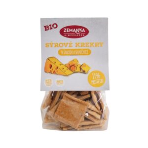 Zemanka Bio krekry se sýrem a slunečnicí 100 g