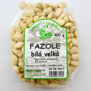 Zdraví z přírody Fazole bílá velká 400g
