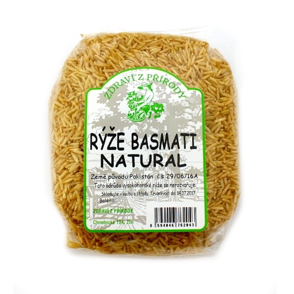 Zdraví z přírody GASTRO rýže basmati natural 5kg Zdraví z přírody GASTRO rýže basmati natural 5kg