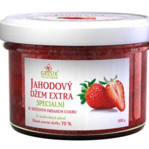 GREŠÍK Džem Jahodový extra Speciální 200g