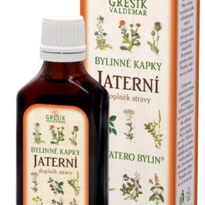 GREŠÍK Devatero bylin kapky Jaterní kapky 50 ml
