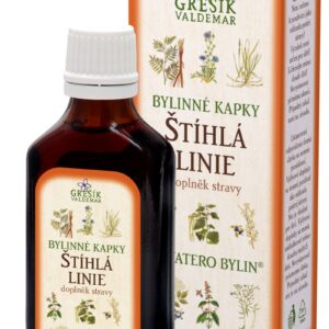 GREŠÍK Devatero bylin kapky Štíhlá linie kapky 50 ml