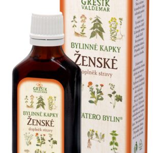 GREŠÍK Devatero bylin kapky Ženské kapky 50 ml