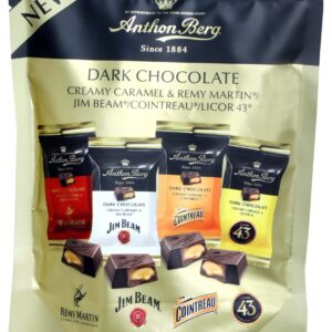 Anthon Berg hořké mini čokoládky s karamelem s alkoholem MIX 100 g