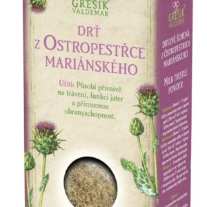 GREŠÍK Drť z ostropestřce mariánského 150 g krab.