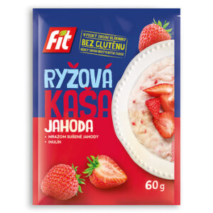 Fit Fit-rýžová kaše jahoda 60g