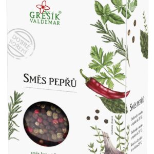 GREŠÍK Dobré koření Směs pepřů 50 g