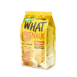Benlian What Snack kukuřičný snack s příchutí sýru 50 g
