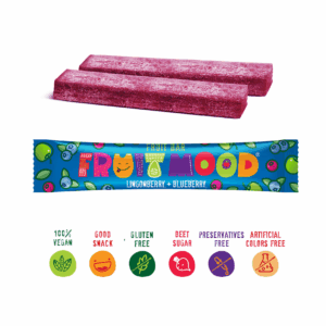 Sergio Ovocná tyčinka Fruit Mood brusinka-borůvka 20 g