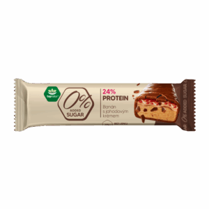 TOPNATUR Tyčinka proteinová - Banán s jahodovým krémem 40 g