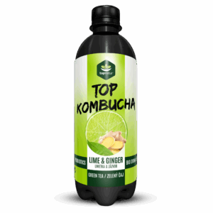 TOPNATUR TOP Kombucha Limetka&Zázvor 500 ml