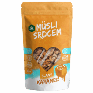 TOPNATUR Müsli srdcem Slaný karamel 350 g