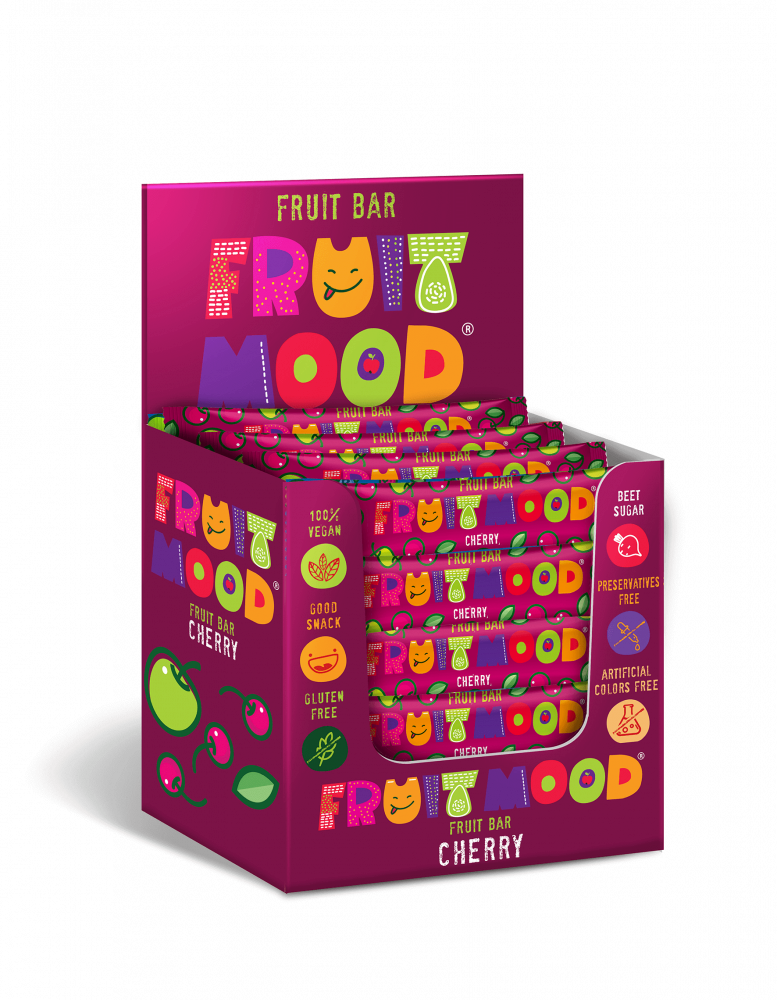 Sergio Ovocná tyčinka Fruit Mood třešeň 30 ks Sergio Ovocná tyčinka Fruit Mood třešeň 30 ks
