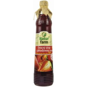 Natur Farm NaturFarm Sirup jahoda min 33% 0