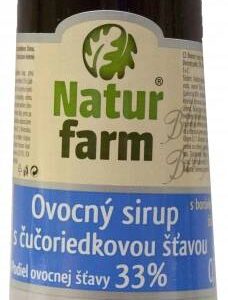Natur Farm NaturFarm Sirup borůvka min. 33% 0