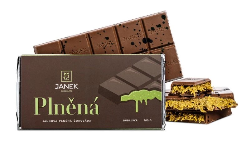 JANEK Jankova Dubajská čokoláda 200 g JANEK Jankova Dubajská čokoláda 200 g