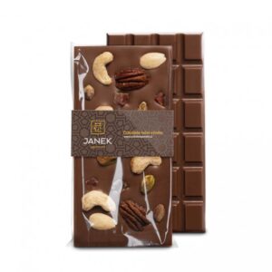 JANEK 34% Čokoláda mléčná "Jankova pečeť" 95g