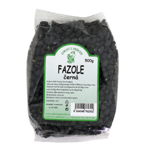 Zdraví z přírody Fazole černá 500g