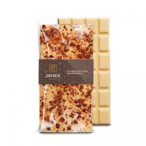 JANEK Bílá čokoláda s chilli 85 g