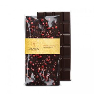 JANEK 64% Čokoláda tmavá s pepřem 85g