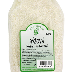 Zdraví z přírody Kaše rýžová inst. 200g