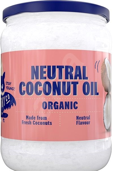 HealthyCo BIO kokosový olej - neutrální 500ml HealthyCo BIO kokosový olej - neutrální 500ml
